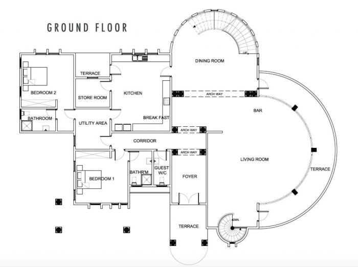 House mansion plans floor basement successful key schmidt ideal approach