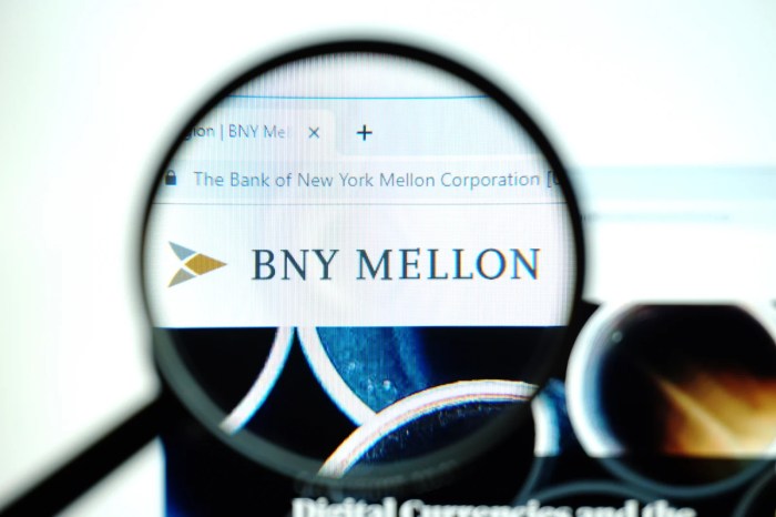 Bny mellon stock price today